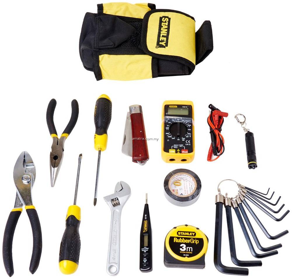 Stanley 92005 22 PCS Electrician's Tools Set